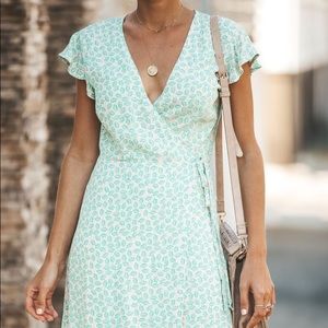 Vici Belle of Ireland Wrap Dress